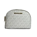 White Leather Michael Kors Pouch