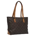 Brown Canvas Louis Vuitton Cabas