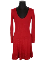 Red Wool Missoni Dress