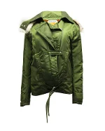 Green Polyester Altuzarra Jacket