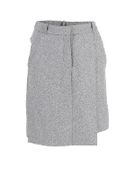 Grey Wool Acne Studios Skirt