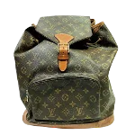 Brown Canvas Louis Vuitton Montsouris