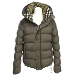 Green Fabric Burberry Jacket