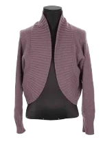 Purple Cashmere Eric Bompard Cardigan