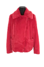 Red Polyester Zadig & Voltaire Coat