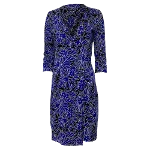 Blue Cotton Diane Von Furstenberg Dress