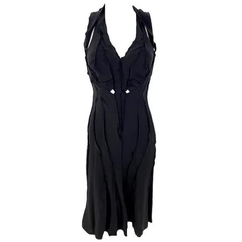 Black Silk Yves Saint Laurent Dress