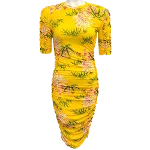 Yellow Fabric Kenzo Dress