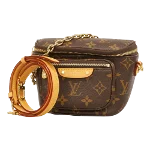 Brown Canvas Louis Vuitton Bumbag