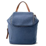 Blue Leather Loewe Backpack