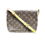 Brown Canvas Louis Vuitton Musette Tango