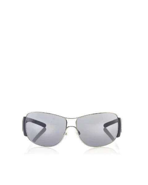 Black Fabric Chanel Sunglasses
