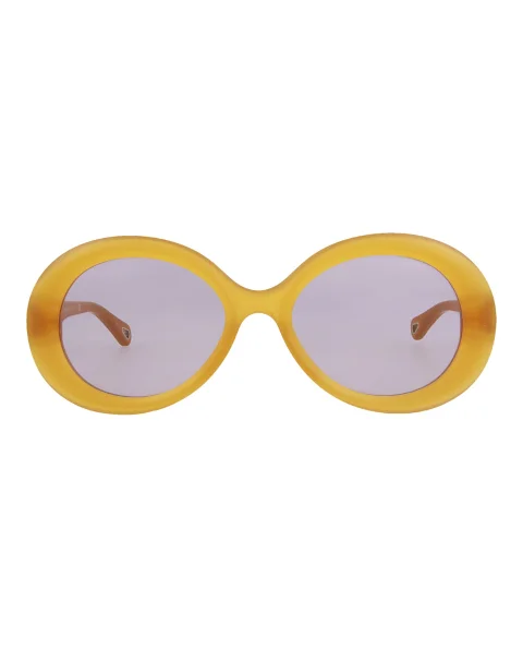 Yellow Fabric Chloé Sunglasses