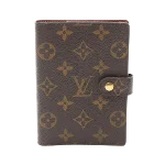 Brown Leather Louis Vuitton Agenda