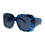 Blue Glass Balenciaga Sunglasses