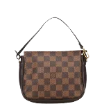 Brown Canvas Louis Vuitton Trousse Makeup