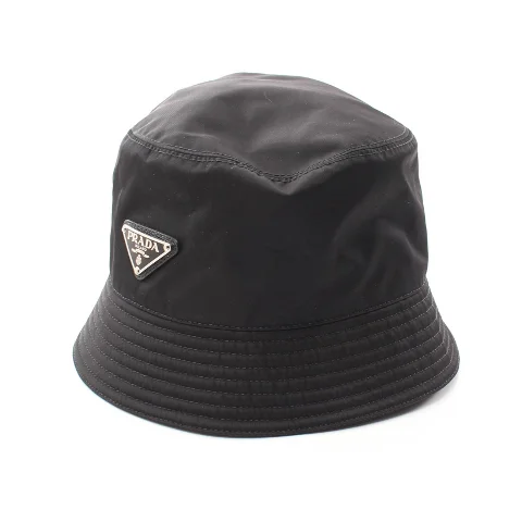 Black Nylon Prada Hat
