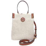 Beige Canvas Tory Burch Handbag