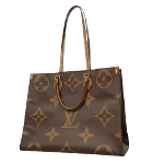 Brown Fabric Louis Vuitton Onthego