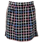 Multicolor Cotton Chanel Skirt