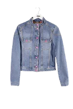 Blue Cotton Etro Jacket