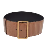 Brown Leather Yves Saint Laurent Belt