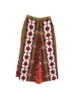 Multicolor Cotton Valentino Skirt