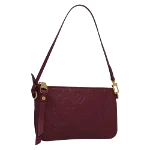 Burgundy Leather Louis Vuitton Citadines