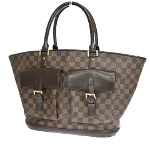 Brown Canvas Louis Vuitton Manosque