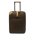 Brown Leather Louis Vuitton Luggage