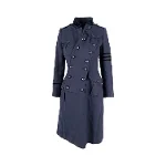 Navy Wool Moschino Coat