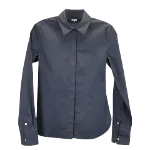 Navy Cotton Theory Shirt