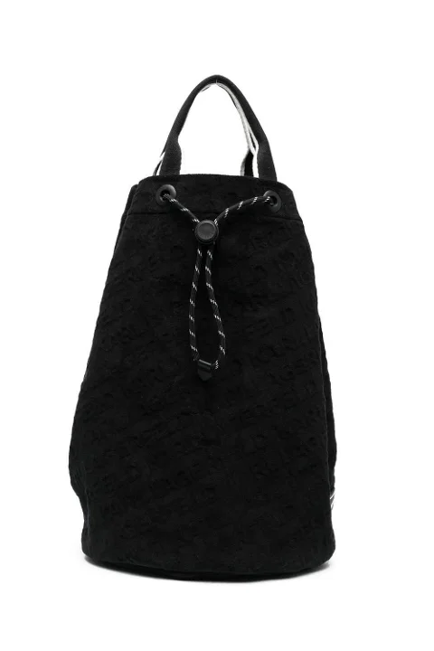 Black Fabric Karl Lagerfeld Crossbody Bag