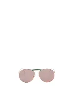Green Metal Fendi Sunglasses