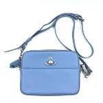 Blue Fabric Vivenne Westwood Shoulder Bag