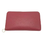 Red Leather Bvlgari Wallet