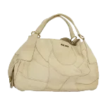 Nude Leather Miu Miu Handbag