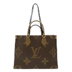 Brown Canvas Louis Vuitton Onthego