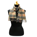 Brown Cashmere Burberry Scarf