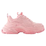 Pink Leather Balenciaga Sneakers