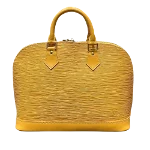 Yellow Leather Louis Vuitton Alma