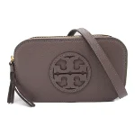 Beige Fabric Tory Burch Shoulder Bag