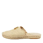 Beige Raffia Gucci Espadrilles