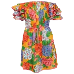 Multicolor Linen Zimmermann Dress