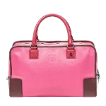 Pink Leather Loewe Amazona