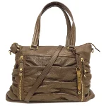 Brown Fabric Cole Haan Tote
