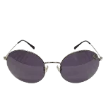 Silver Metal Coach Sunglasses