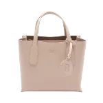 Beige Leather Furla Handbag