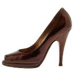 Brown Leather Roberto Cavalli Heels