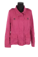 Pink Cotton Tommy Hilfiger Jacket